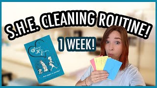 Trying The SIDETRACKED HOME EXECUTIVES CLEANING ROUTINE For A Week [upl. by Krum]