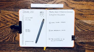 Minimalist Beginner Friendly Bullet Journal Setup [upl. by Dde3]