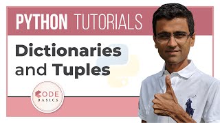 Python Tutorial  11 Dictionaries and Tuples [upl. by Peppi380]