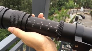 420800mm F8316 HD Super Telephoto Manual Zoom Lens [upl. by Estelle]