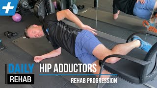 Hip Adductor Groin Exercise Strengthening Progression  Tim Keeley  Physio REHAB [upl. by Kaylee627]