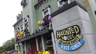 Haunted House Monster Party Ride  FULL EXPERIENCE  LEGOLAND Windsor [upl. by Cannice416]