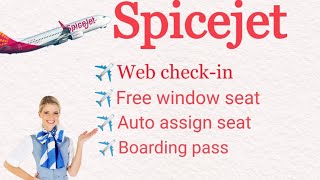 Spicejet web checkIn [upl. by Amling536]