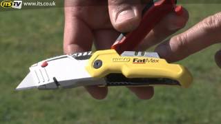 Stanley FatMax Retractable Folding Knife  ITS TV [upl. by Haroun]