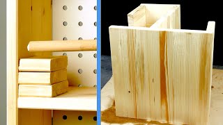 Top 10 Videos – Unbelievably Simple DIY Wood Projects [upl. by Ilka713]