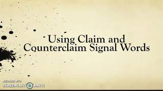 L3 Claim and Counterclaim [upl. by Desiree61]