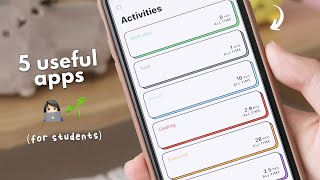 5 useful apps for students ☕️🍎 [upl. by Elma]