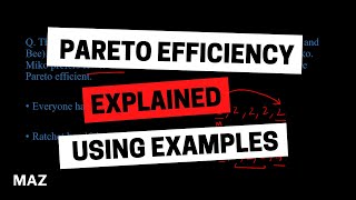 Pareto Efficiency Explained using examples [upl. by Ellerrehc282]