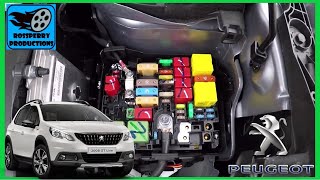 Peugeot 2008 Fusebox amp OBD2 Diagnostic Port Locations Including Diagrams [upl. by Iemaj11]