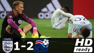 England vs Iceland 1 2 All Goals amp Highlights Elimination EURO 2016 HD YouTube [upl. by Hong]