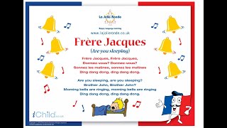 Frère Jacques  a French nursery rhyme [upl. by Kramlich]