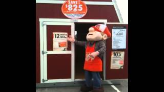 Tuff Shed Home Depot TB600 Homer Approved [upl. by Mandy]