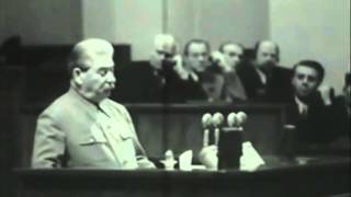 Stalins Final Speech 1952 Subtitled [upl. by Netsirt]