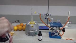 Extraction of orange peel oil C0202 [upl. by Nesbitt]