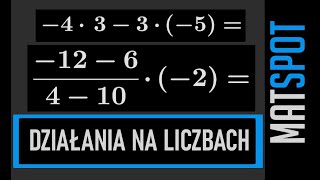 działania na liczbach [upl. by Nnyl]