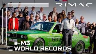 Rimac eM3 World Records [upl. by Kaylee828]