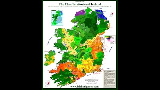 The NEW Clan Territories of Ireland Map [upl. by Anirtal983]