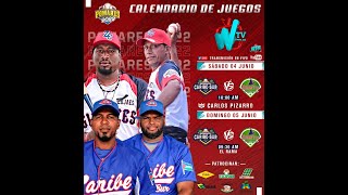 Pomares2022  Zelaya Central VS Caribe SUR  Juego 1  040622 [upl. by Shugart]