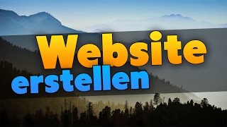 Kostenlose Website erstellen und hosten Tutorial [upl. by Imoyik]