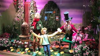 Fenwicks Newcastle Christmas Window 2019  Charlie amp The Chocolate Factory [upl. by Broucek]