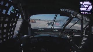 NASCARs Wildest Helmet Cam First Person Crashes [upl. by Aloin]