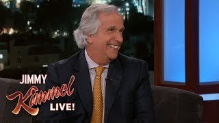 Henry Winkler on Emmy Win Fonzie amp Barry [upl. by Nnylorac307]