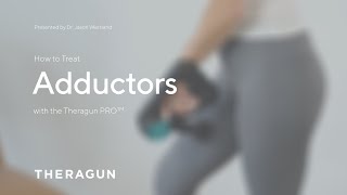 How To Treat Adductors with your Theragun [upl. by Artemahs259]