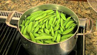 Cooking Sugar Snap Peas  How to [upl. by Innej810]