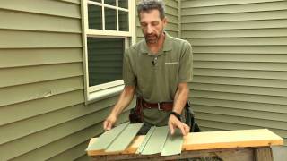 How To Patch and Repair Siding [upl. by Aihselef]