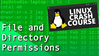 Linux Crash Course  Understanding File amp Directory Permissions [upl. by Benedix]