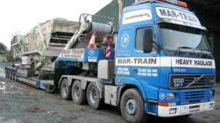 heavy haulage companies northern ireland donnellampellis mar train wj law oneil [upl. by Thun58]