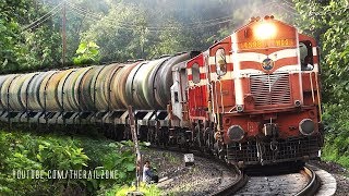 Oil Tanker Train  Petrol Diesel amp Gas  Indian Railways [upl. by Lehcear]