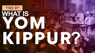 What is Yom Kippur The Jewish High Holiday [upl. by Milli]