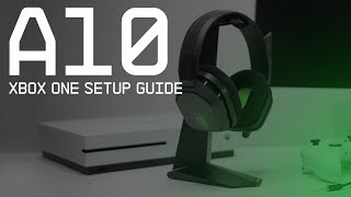 A10 Gaming Headset Xbox One Setup Guide  ASTRO Gaming [upl. by Anah]