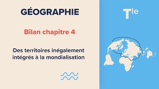 Des territoires inégalement intégrés à la mondialisation Géographie Tle [upl. by Nyladgam]