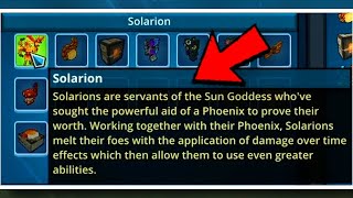 HOW TO CRAFT THE NEW TROVE CLASS SOLARION [upl. by Bogosian]