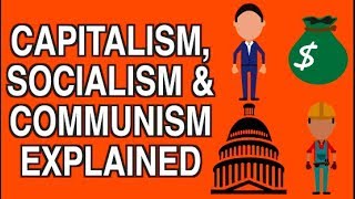 CAPITALISM SOCIALISM amp COMMUNISM EXPLAINED SIMPLY [upl. by Swayder620]