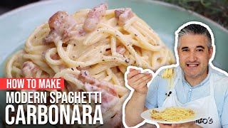 How to Make MODERN SPAGHETTI CARBONARA Like a Chef [upl. by Alyhc]