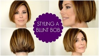 How To Style A Blunt Bob [upl. by Avuha]