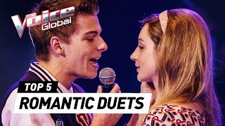 VALENTINES DAY special ROMANTIC DUETS in The Voice [upl. by Rosaline398]