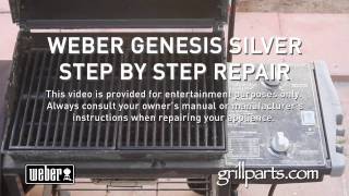 Weber Genesis Grill Repair [upl. by Mairim]