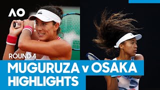 Garbiñe Muguruza vs Naomi Osaka Match Highlights 4R  Australian Open 2021 [upl. by Hopfinger]