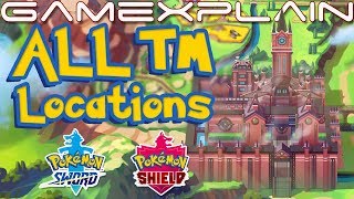 All TM Locations in Pokémon Sword amp Shield Guide amp Walkthrough [upl. by Witcher588]