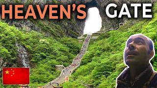 Heavens Gate On Tianmen Mountain Big Gate Road  China Vlog12 [upl. by Gefell]