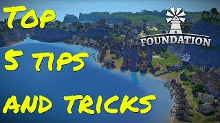 Foundation Game  Top 5 Tips and Tricks [upl. by Llehcam452]