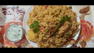 Andhra Style Matar Pulao Delicious Recipe REVEALED [upl. by Kippar]