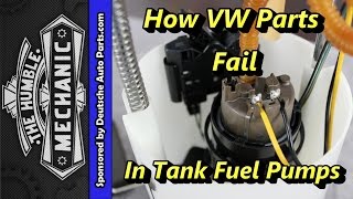 How VW Parts Fail In Tank Fuel Pumps [upl. by Borman]