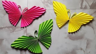 How to Make Paper Butterfly  Cute amp Easy Butterfly  DIY Crafts [upl. by Darya74]