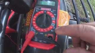 How To measure 12 volt Amps with a Multimeter [upl. by Nallad]