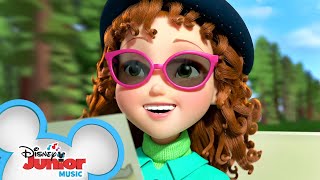 The Wonderful World That Awaits Me 🌎 Music Video  Fancy Nancy  Disney Junior [upl. by Mayworm733]